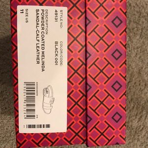 New Tory Burch Melinda Calf Leather Sandal